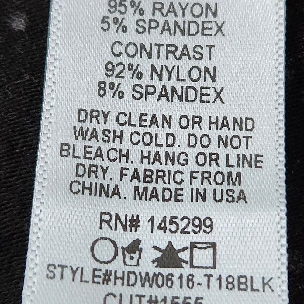 Harley Davidson Women's Long Sleeve Black Lace Top Size M - Picture 6 of 8